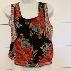 Band of Gypsies Floral Tank